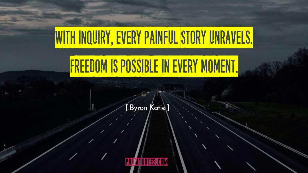 Painful Moments quotes by Byron Katie