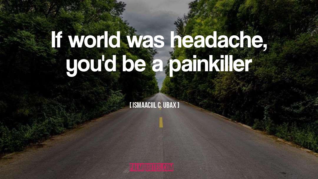 Painkiller quotes by Ismaaciil C. Ubax