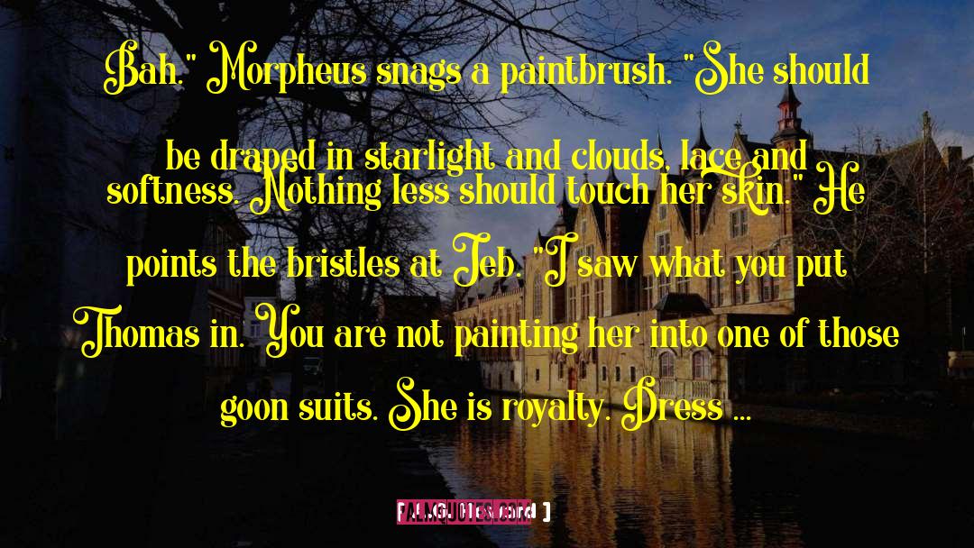 Paintbrush quotes by A.G. Howard