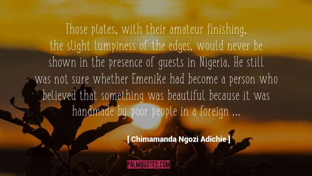 Painted Plates quotes by Chimamanda Ngozi Adichie