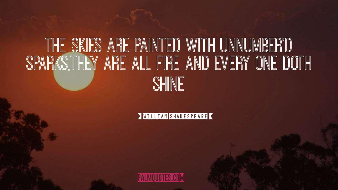 Painted Scenes quotes by William Shakespeare
