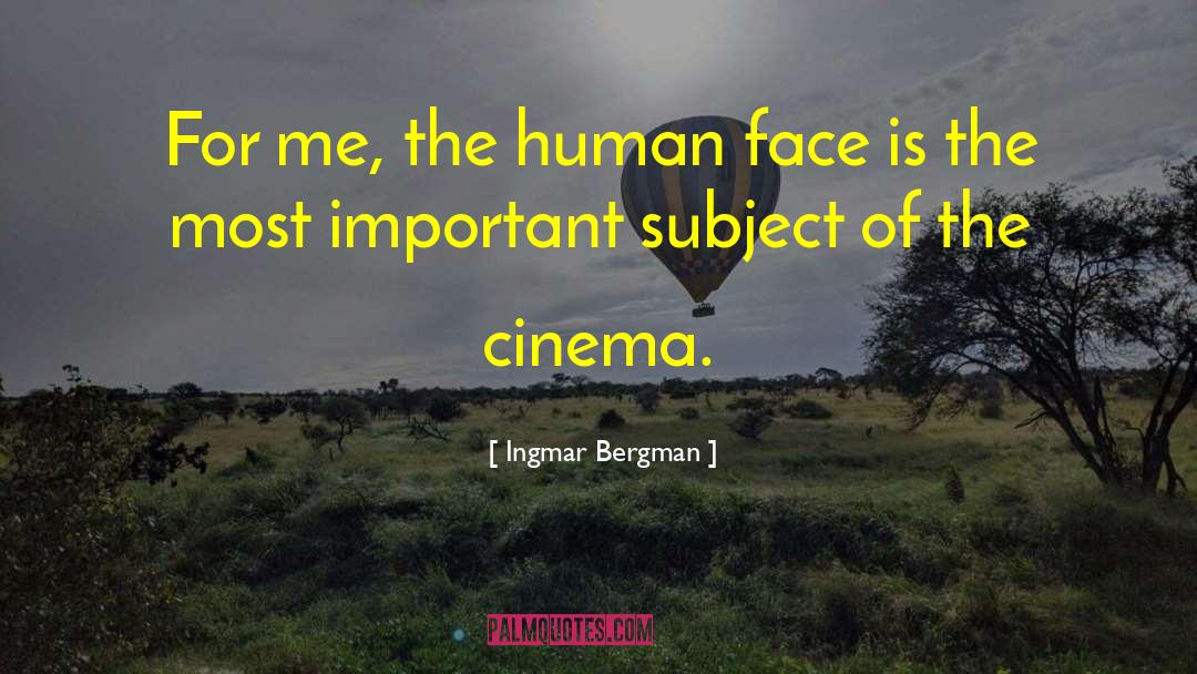 Painter Cinema quotes by Ingmar Bergman