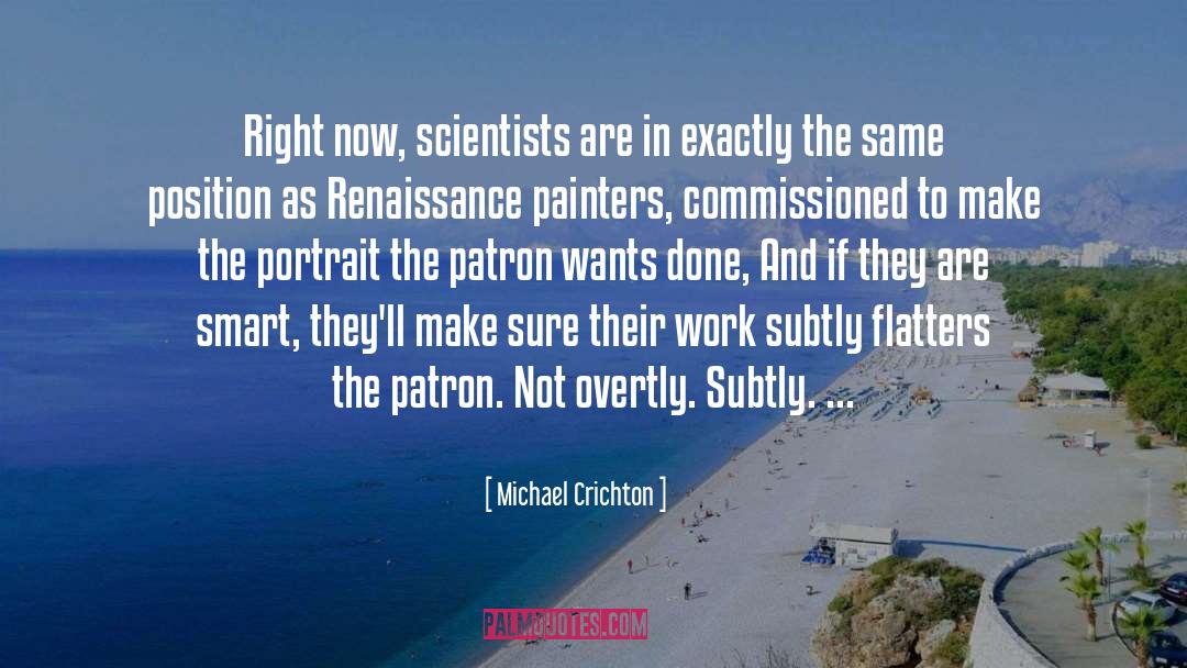 Painter quotes by Michael Crichton