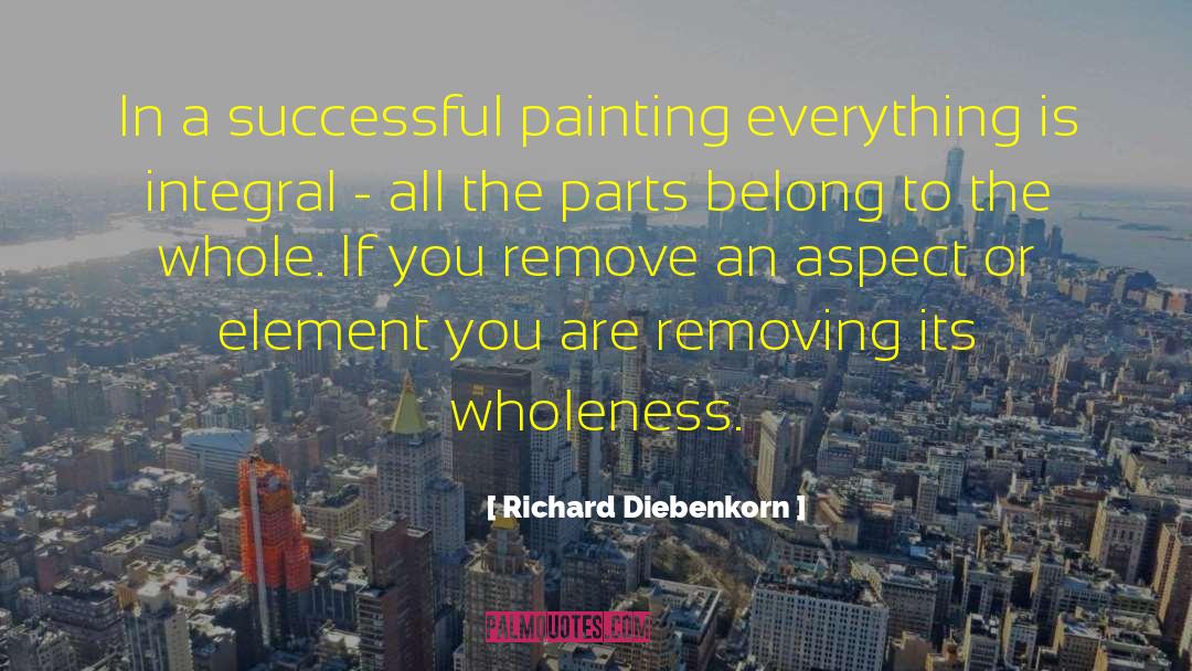 Painting A Picture quotes by Richard Diebenkorn