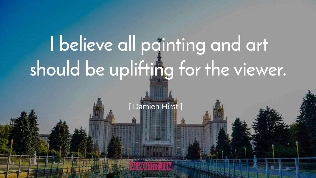 Painting And Art quotes by Damien Hirst