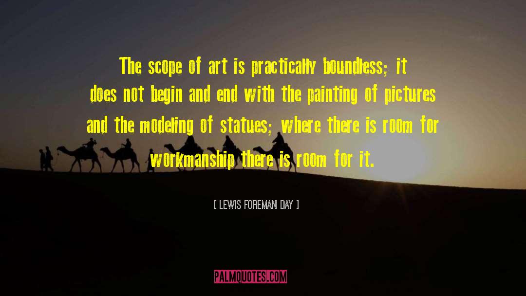 Painting Art quotes by Lewis Foreman Day