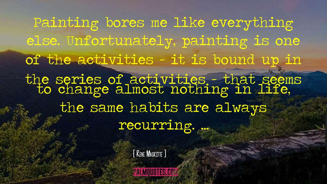 Painting Cabinets quotes by Rene Magritte