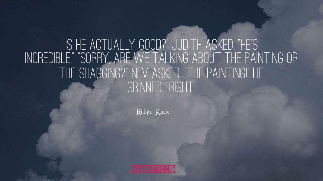 Painting quotes by Ruthie Knox