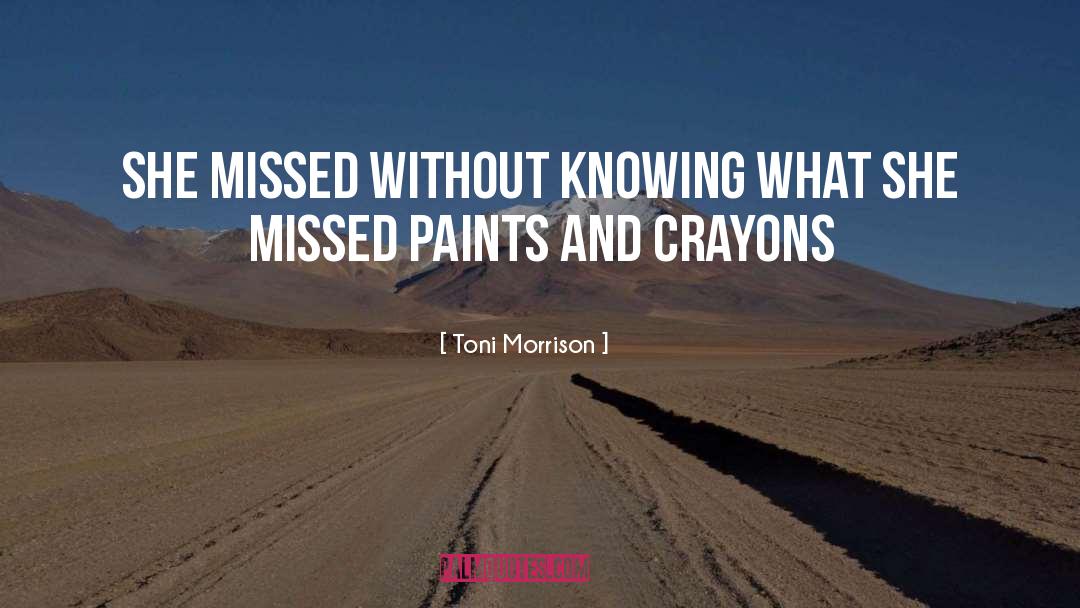 Paints quotes by Toni Morrison
