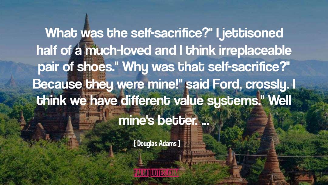 Pair Of Shoes quotes by Douglas Adams