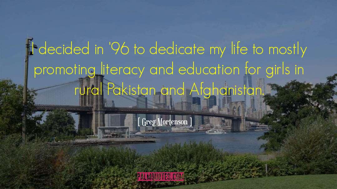 Pakistan quotes by Greg Mortenson