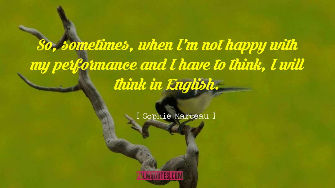 Pakken In English quotes by Sophie Marceau