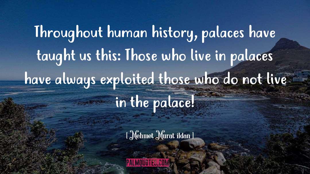 Palaces quotes by Mehmet Murat Ildan