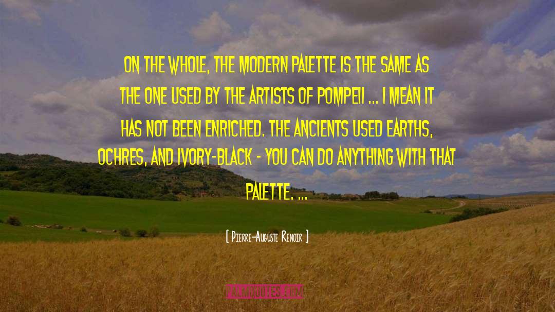Palaestra Pompeii quotes by Pierre-Auguste Renoir