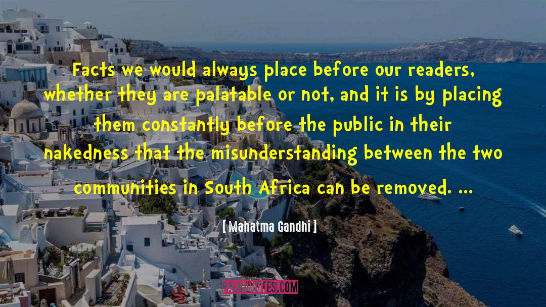 Palatable quotes by Mahatma Gandhi