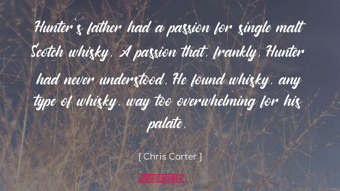 Palate quotes by Chris Carter