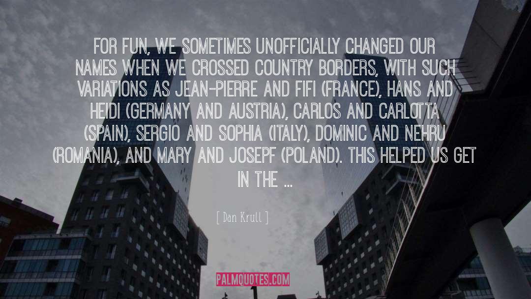 Palczynski Austria quotes by Dan Krull