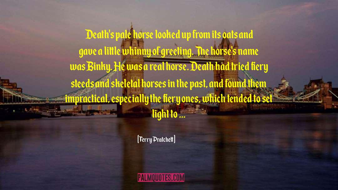 Pale Horse Pale Rider quotes by Terry Pratchett