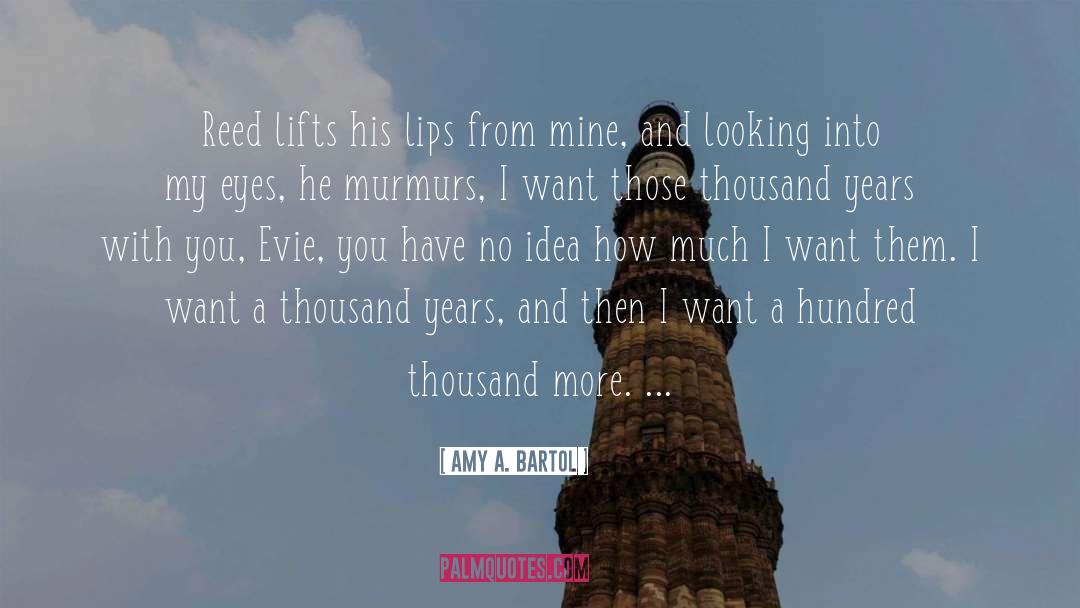 Pale Lips quotes by Amy A. Bartol