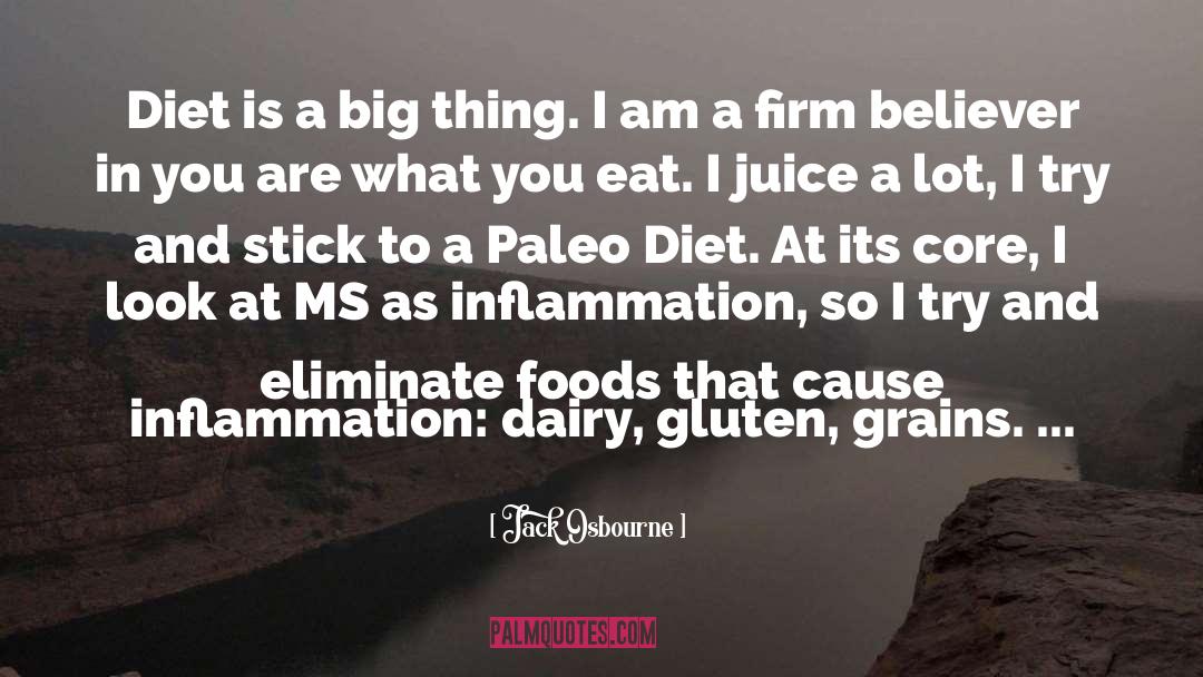 Paleo Diet quotes by Jack Osbourne