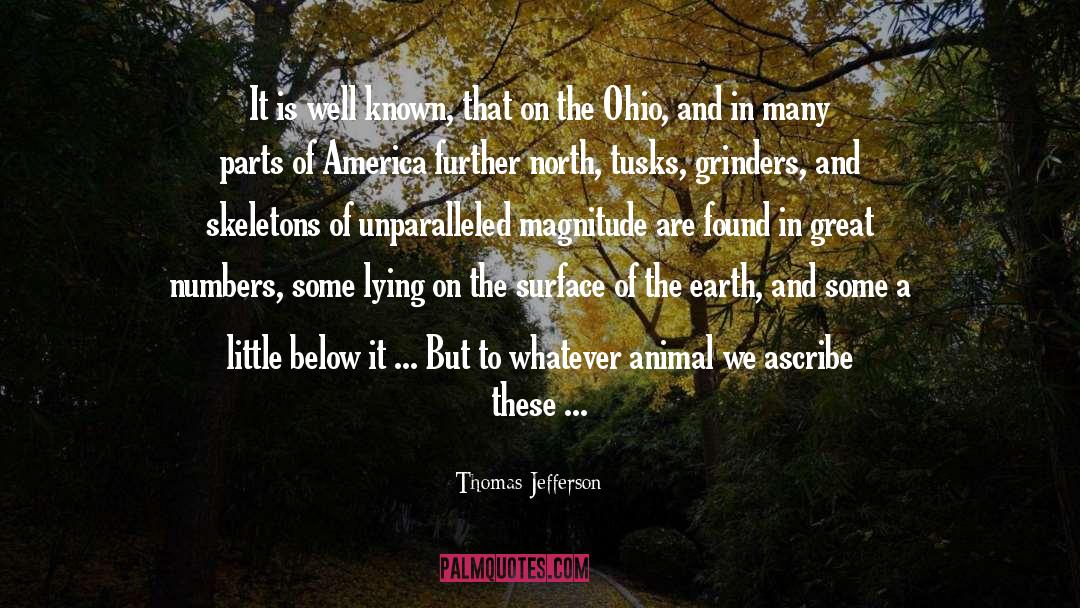 Paleontology quotes by Thomas Jefferson