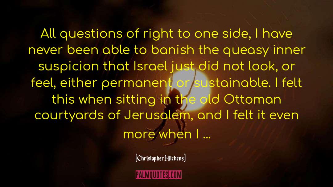 Palestine quotes by Christopher Hitchens