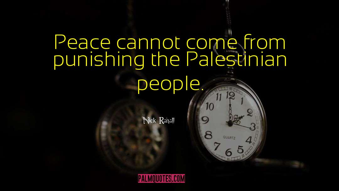 Palestinian Freedom quotes by Nick Rahall