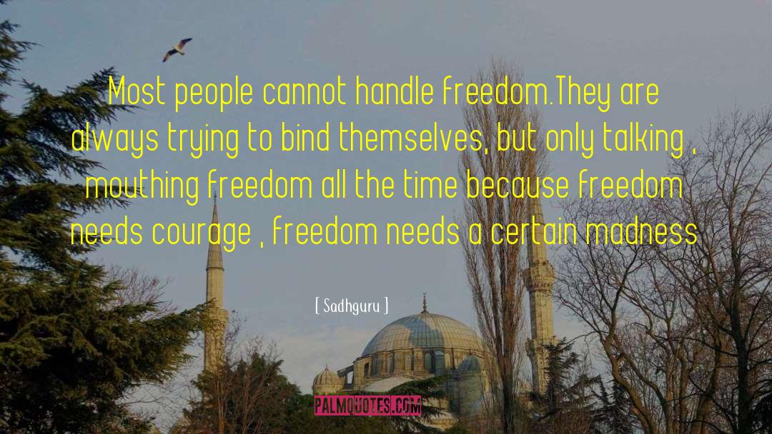 Palestinian Freedom quotes by Sadhguru