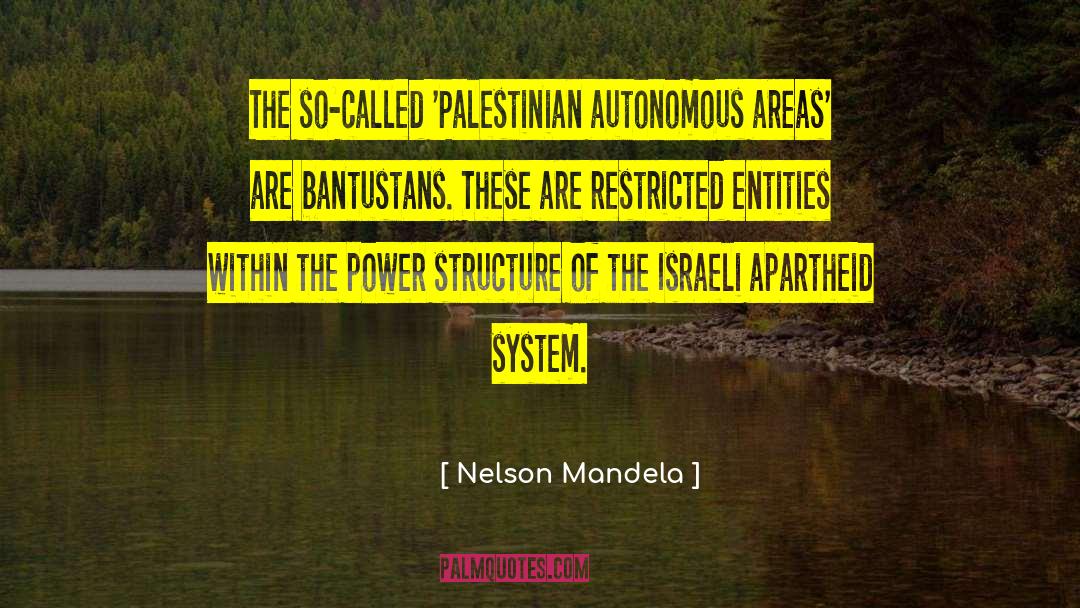Palestinian Israeli Conflict quotes by Nelson Mandela