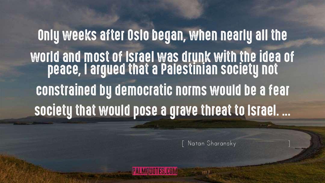Palestinian quotes by Natan Sharansky