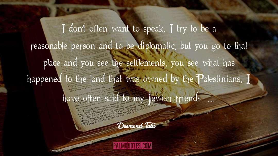 Palestinians quotes by Desmond Tutu