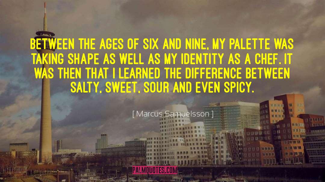 Palette quotes by Marcus Samuelsson