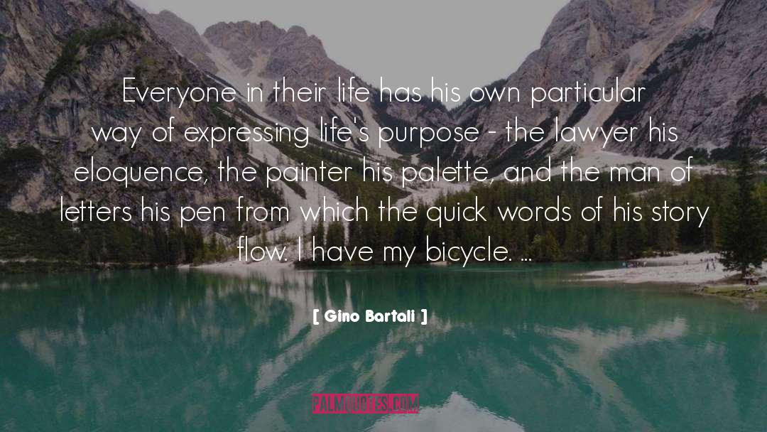 Palette quotes by Gino Bartali