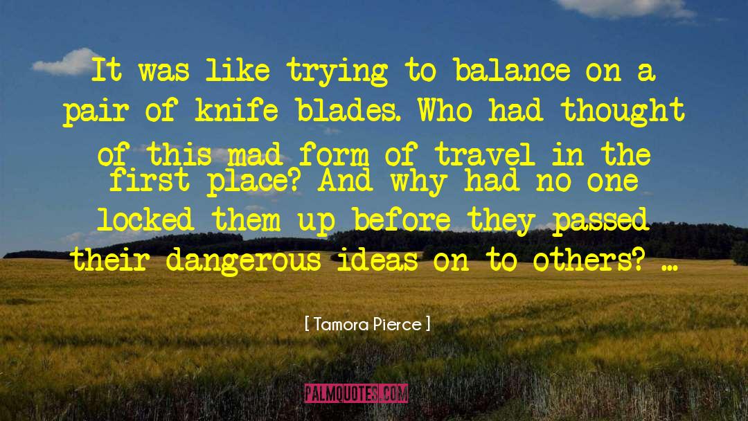 Palgen Travel quotes by Tamora Pierce