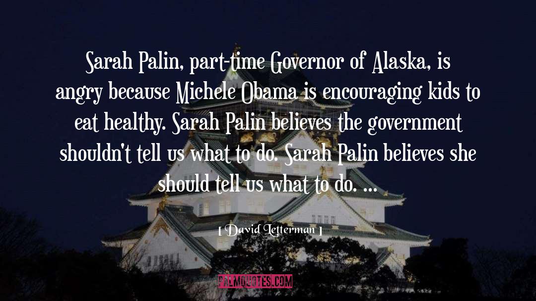 Palin quotes by David Letterman