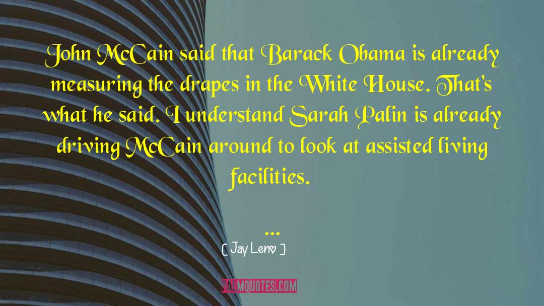 Palin quotes by Jay Leno