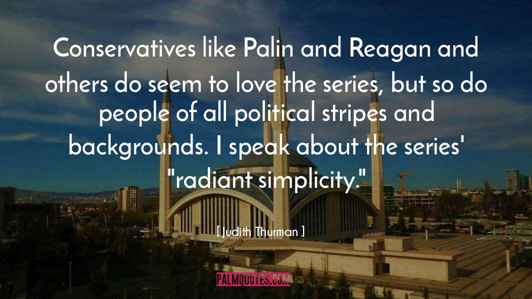 Palin quotes by Judith Thurman