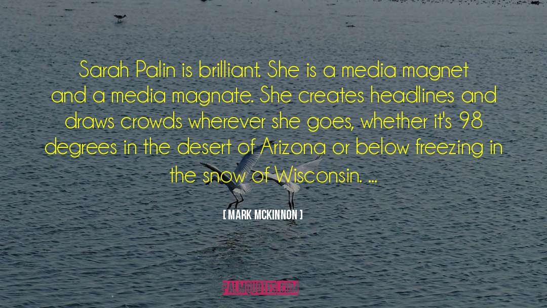 Palin quotes by Mark McKinnon