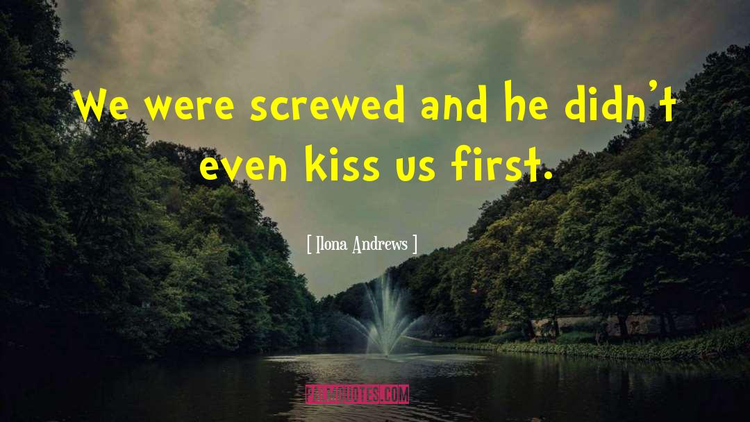 Palm Kiss quotes by Ilona Andrews