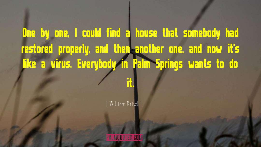 Palm Springs quotes by William Krisel