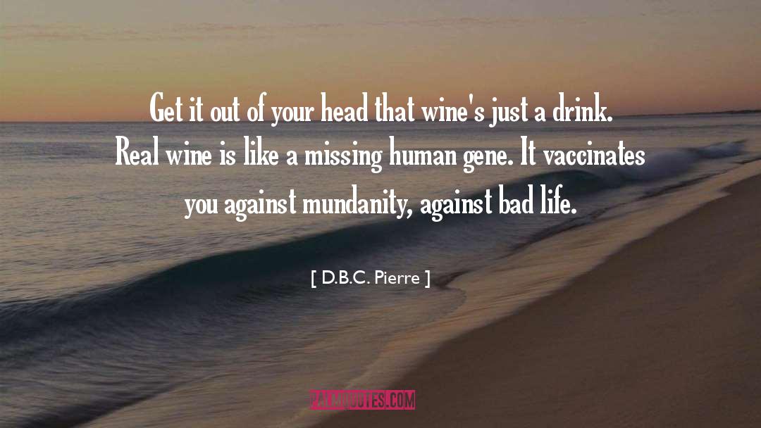 Palmaz Wine quotes by D.B.C. Pierre