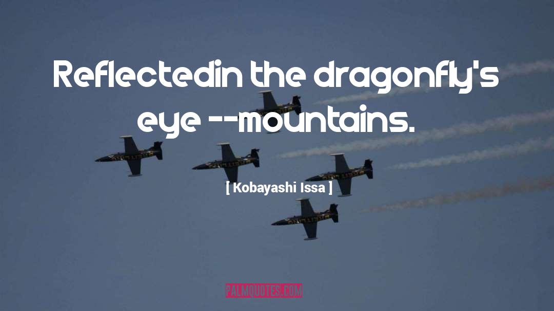 Palming Eye quotes by Kobayashi Issa