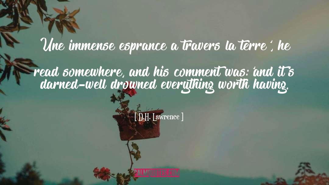 Palonis In Terre quotes by D.H. Lawrence