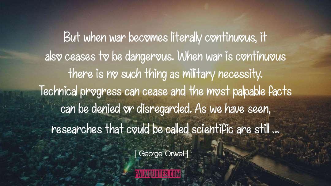 Palpable quotes by George Orwell