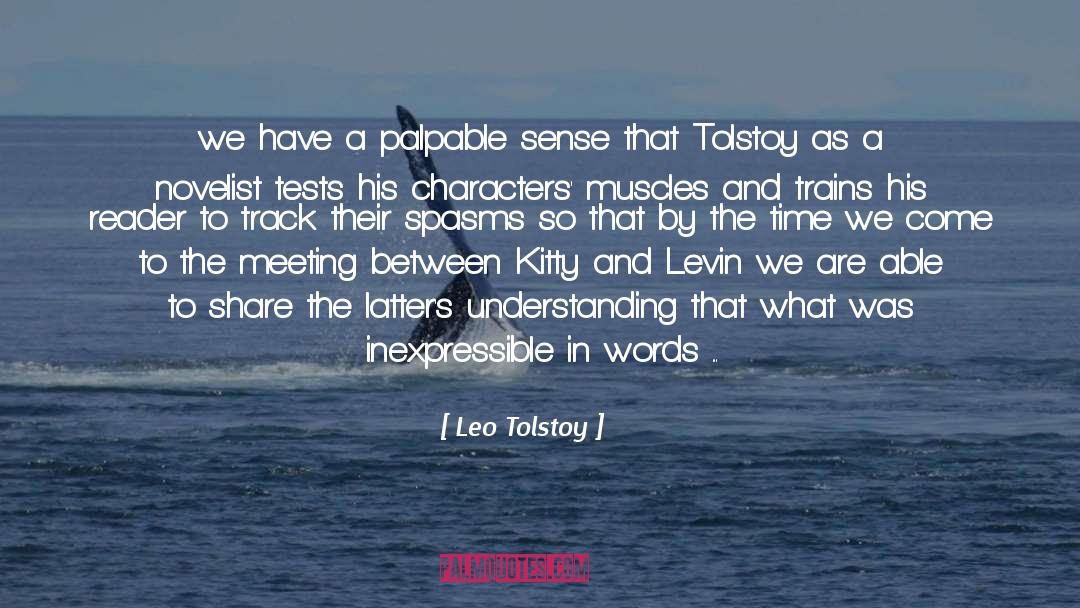 Palpable quotes by Leo Tolstoy