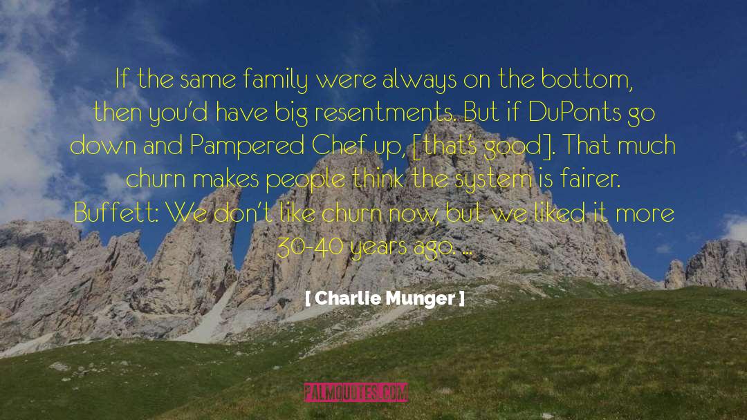 Pampered quotes by Charlie Munger