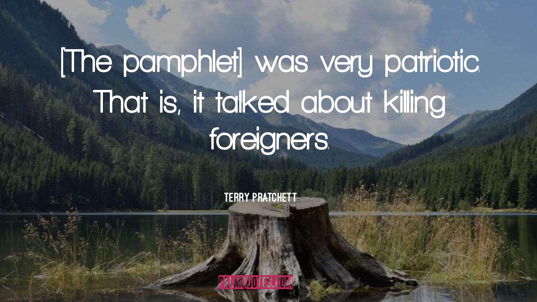 Pamphlet quotes by Terry Pratchett