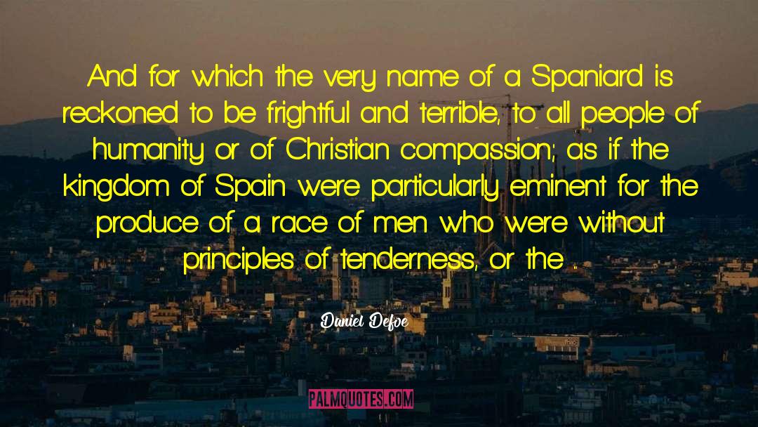Pampillonia Spain quotes by Daniel Defoe