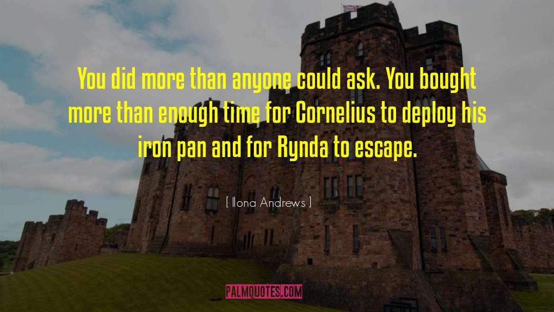 Pan quotes by Ilona Andrews