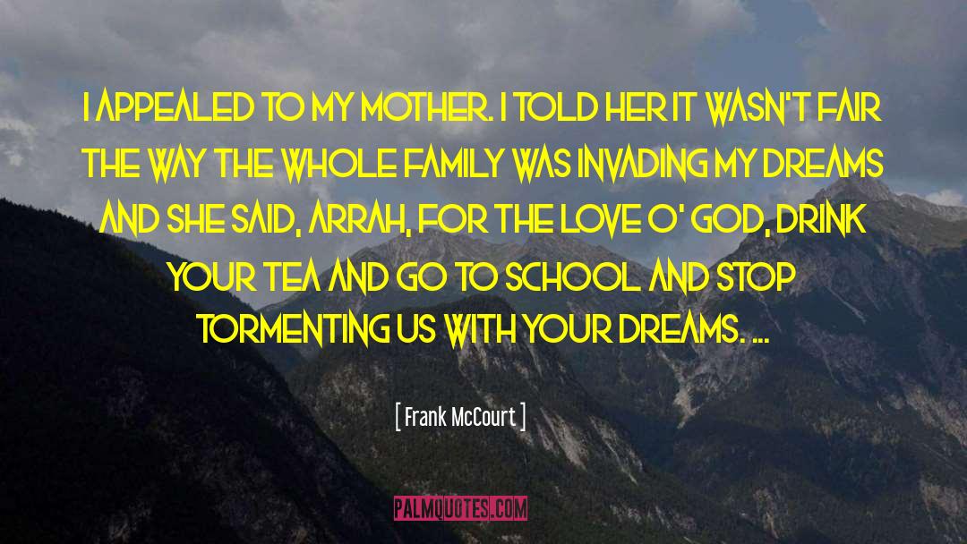 Panaguiton Family quotes by Frank McCourt